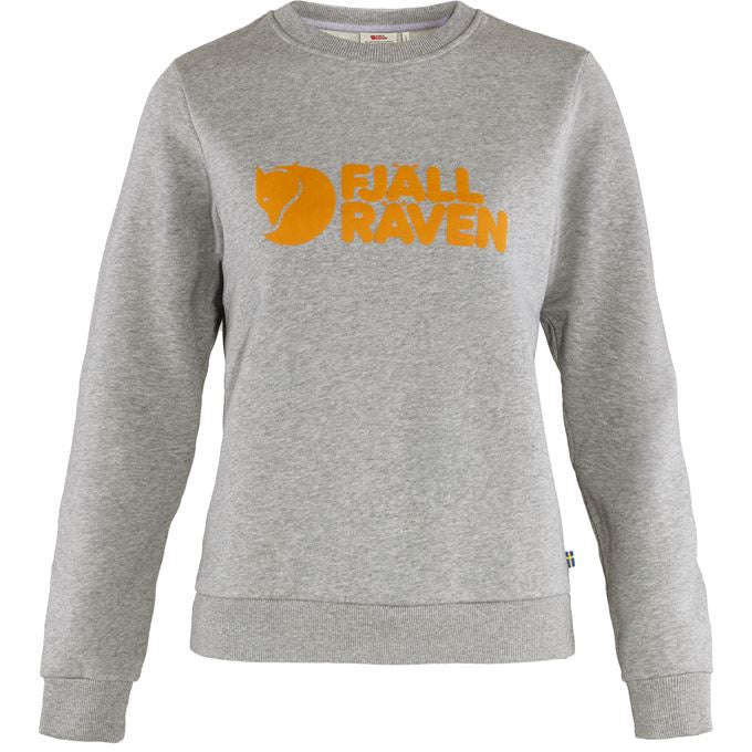 FR Fjällräven Logo Sweater Women Grey