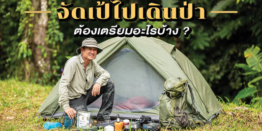 จัดของไปเดินป่า