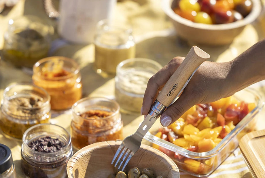 Opinel Plus Picnic Spoon And Fork (2178)