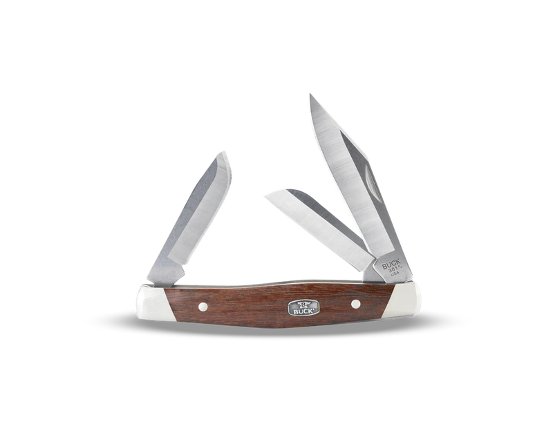 Buck 301 Stockman Wood Handle