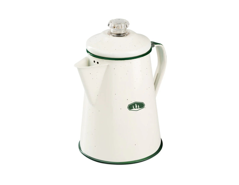 GSI Enamelware Percolator 8 Cup Deluxe