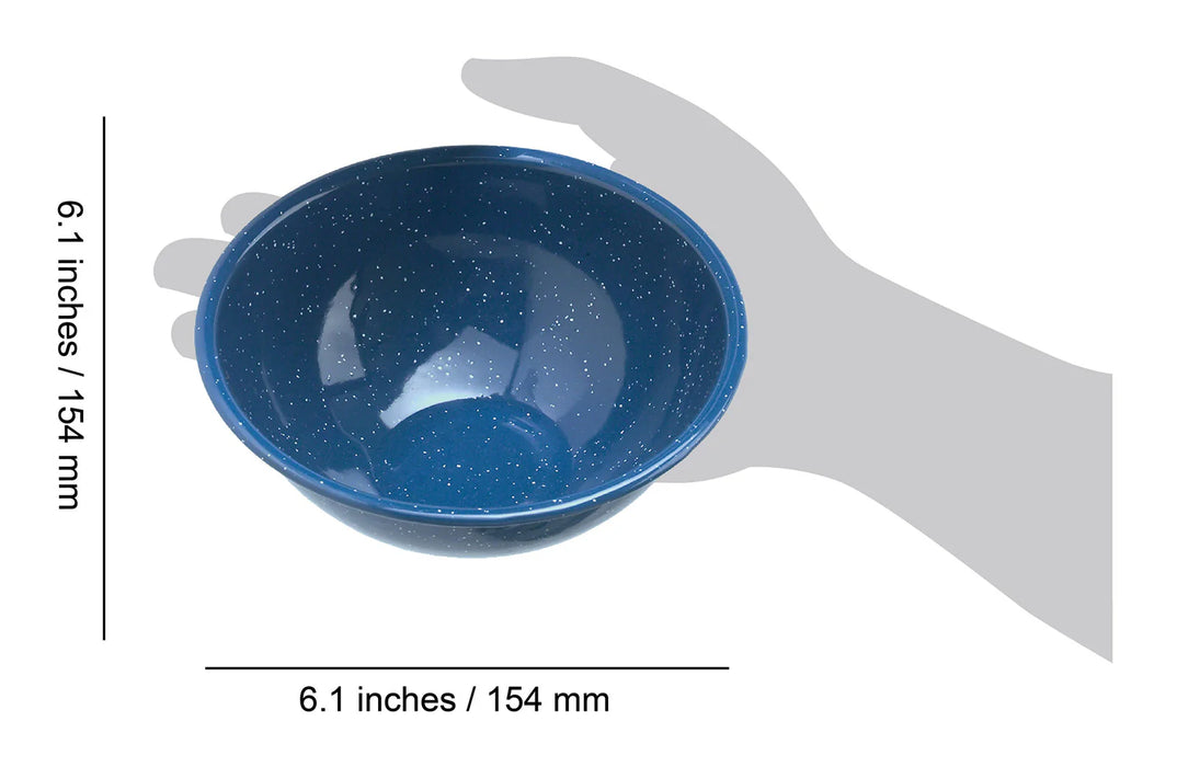 GSI Enamelware 6 Inch Mixing Bowl