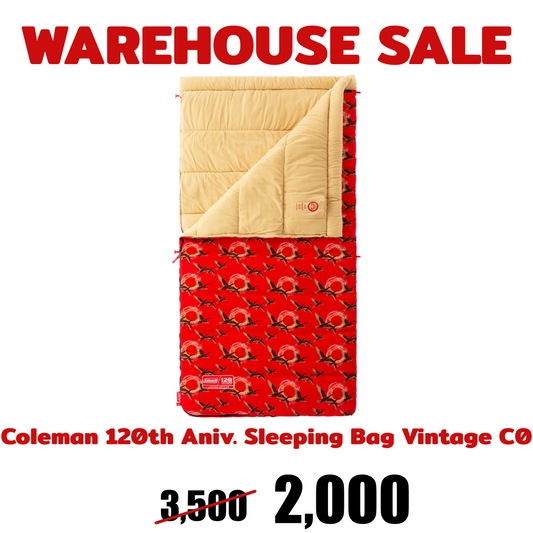 WHS Coleman 120th Aniv. Sleeping Bag Vintage C0 37326