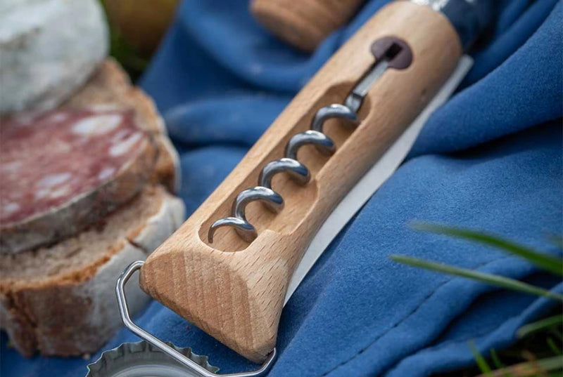 Opinel No.10 With Corkscrew & Bottle Opener
