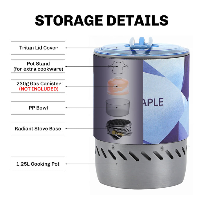 Fire Maple Mars Radiant Stove System