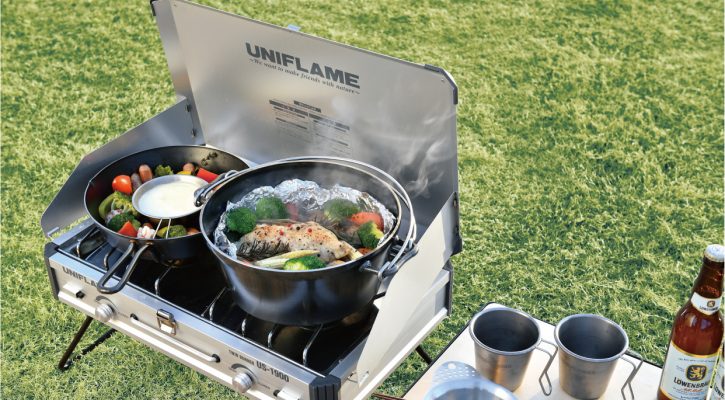 Uniflame Twin Burner US-1900