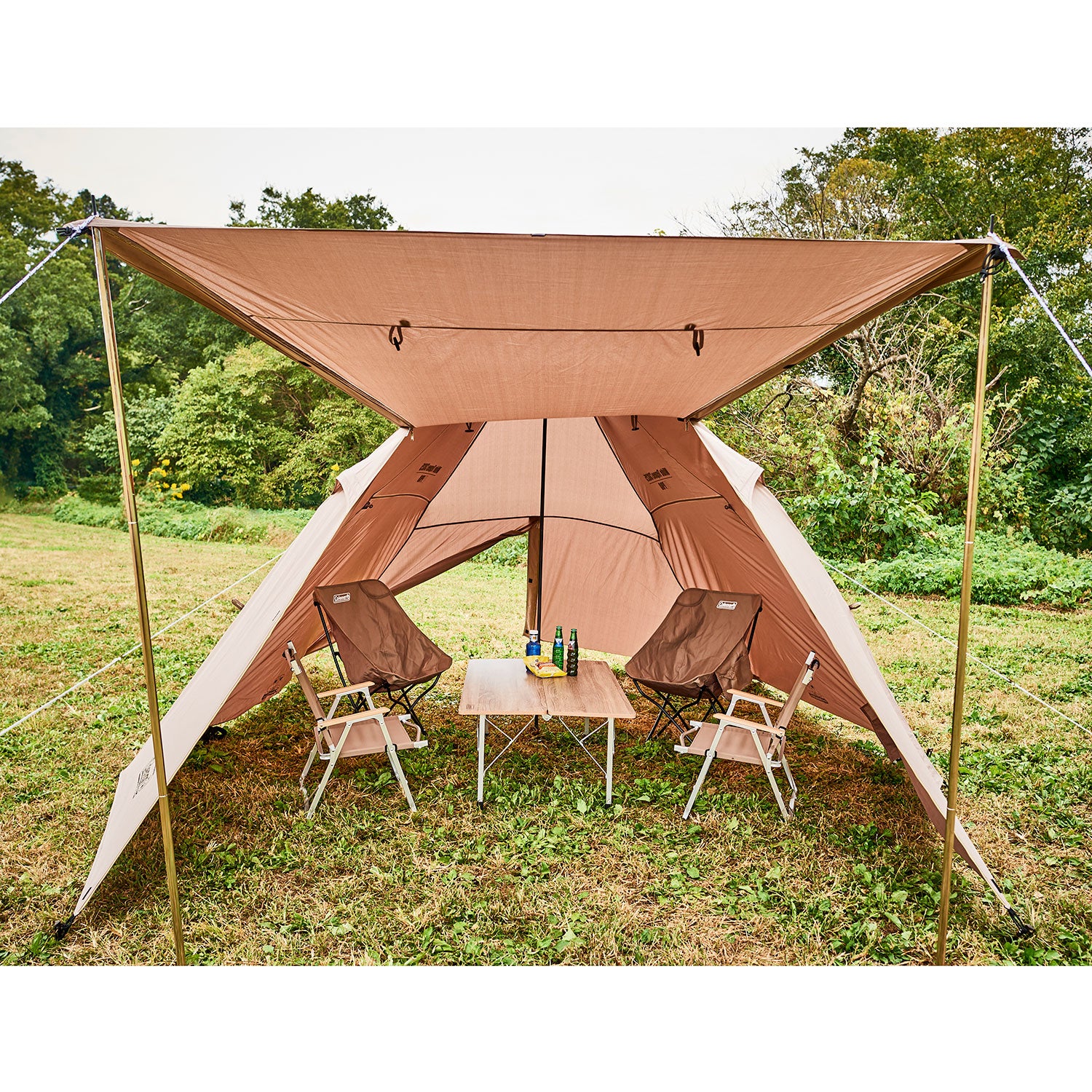 WHS Coleman JP Wide Tepee 3025 Greige 2185613 — Thailandoutdoorshop