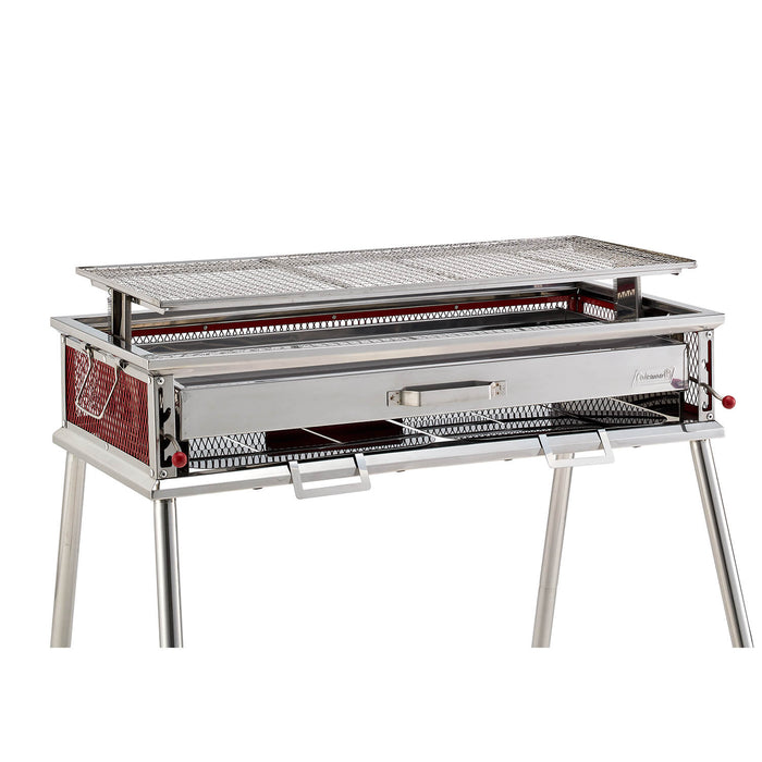 Barbecue grill en acier inoxydablegrill de remplacement pour camping et Barbecue grill en acier inoxydablegrill de remplacement pour camping et