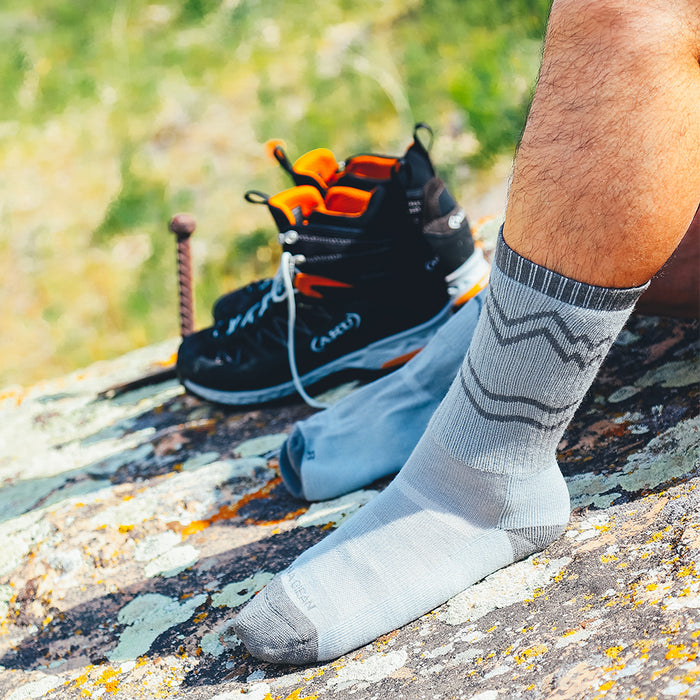 NG Boulder Enhanced Medium Weight Crew Hiking Socks