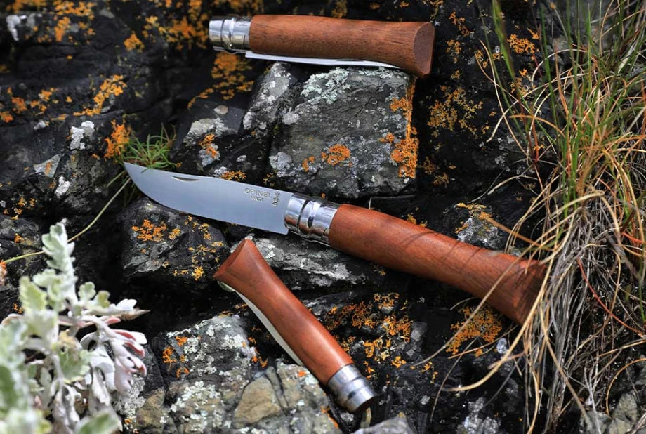 Opinel No.09 Stainless Steel Wood Handle