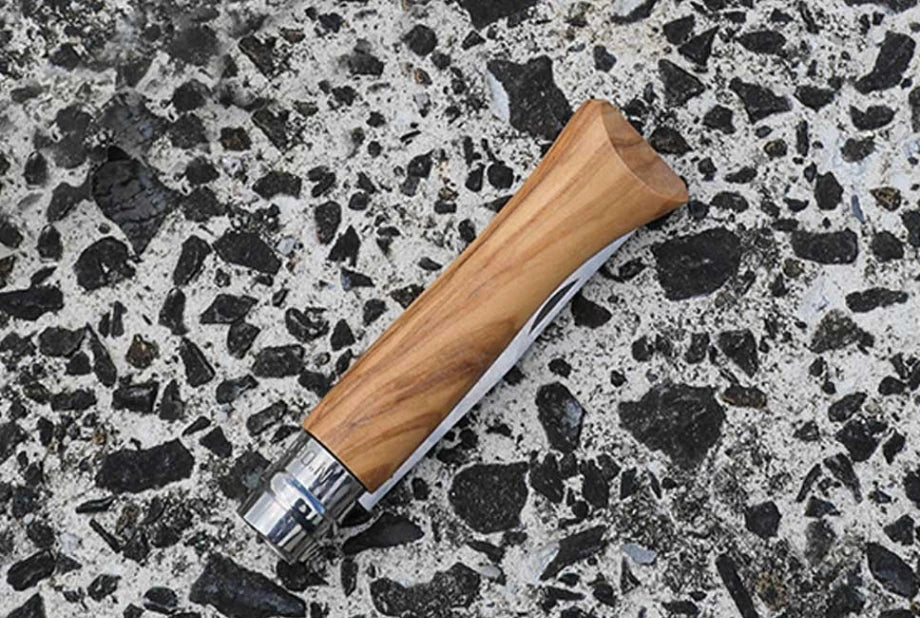 Opinel No.06 Stainless Steel Wood Handle