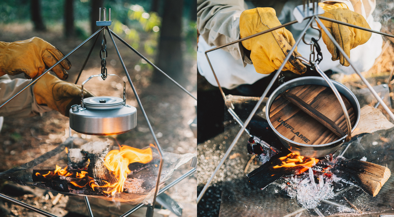 Uniflame Fire Stand Pot Hanger