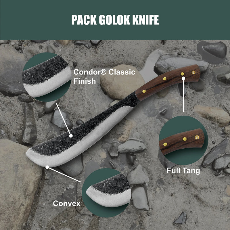 Condor Pack Golok Machete (CTK252-11HC)