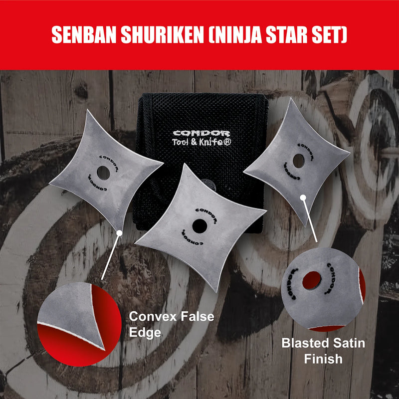 Condor Senban Shuriken (CTK1008-2.5)