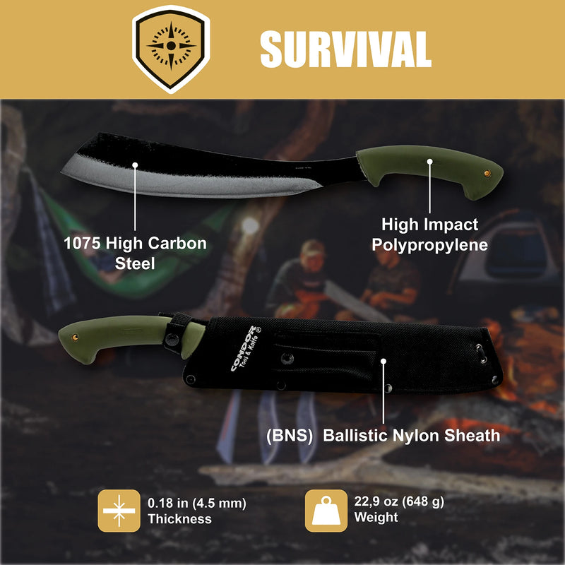 Condor Bushcraft Parang Machete (CTK423-13HC)