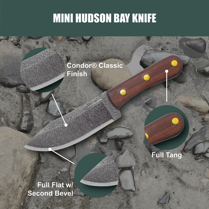 Condor Mini Hudson Bay Knife (CTK2816-4.9HC)