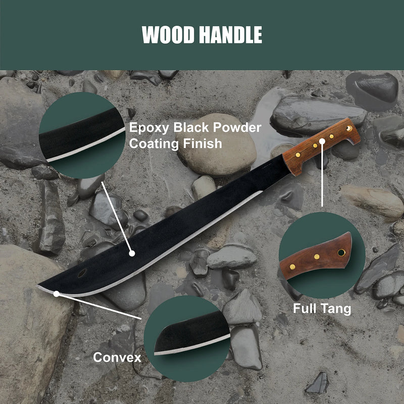 Condor El Salvador Machete Wood Handle (CTK2020HCW)