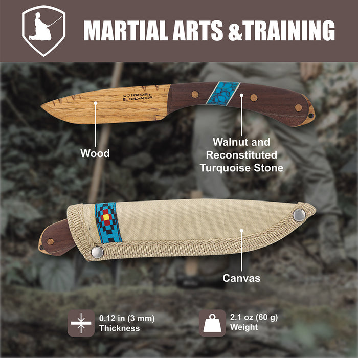 Condor Blue River Wooden Knife Kit