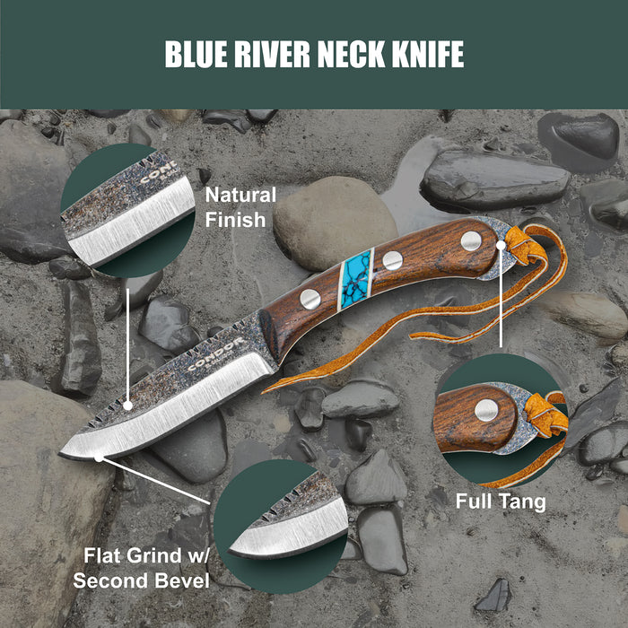 Condor Blue River Neck Knife (CTK2839-2.3HC)