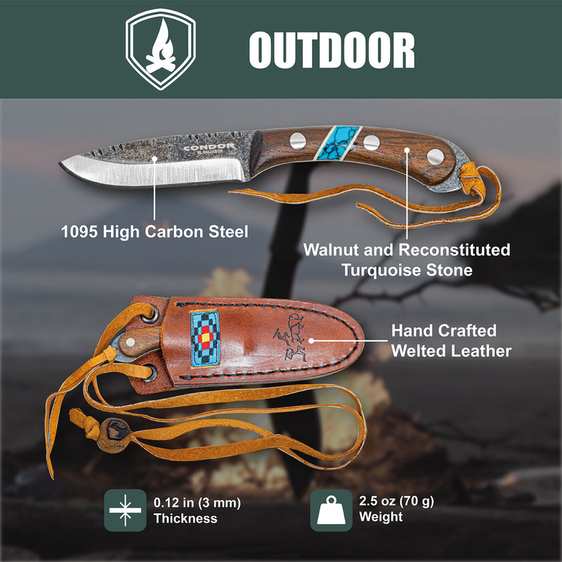 Condor Blue River Neck Knife (CTK2839-2.3HC)