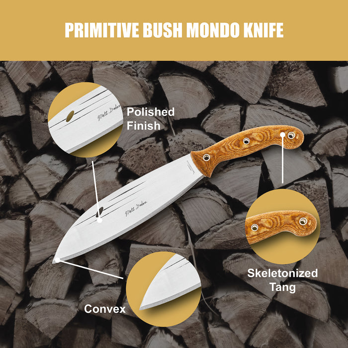 Condor Primitive Bush Mondo Knife (CTK3924-9.9)