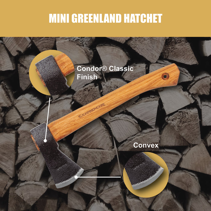 Condor Mini Greenland Hatchet (CTK3930-0.77)