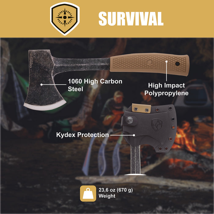 Condor Campsite Axe (CTK3934-4.24HC)