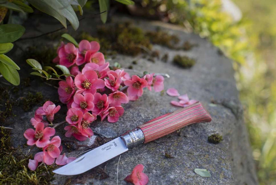 Opinel No.08 Stainless Steel Laminated Birch