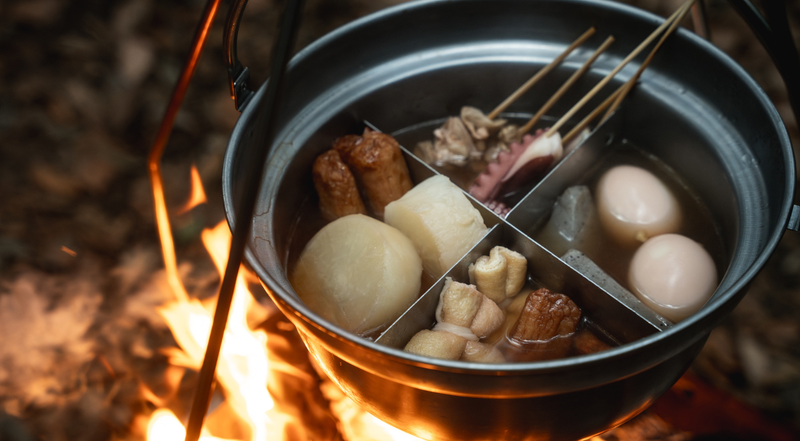 Uniflame Takibi Pot 26 cm Oden Divider