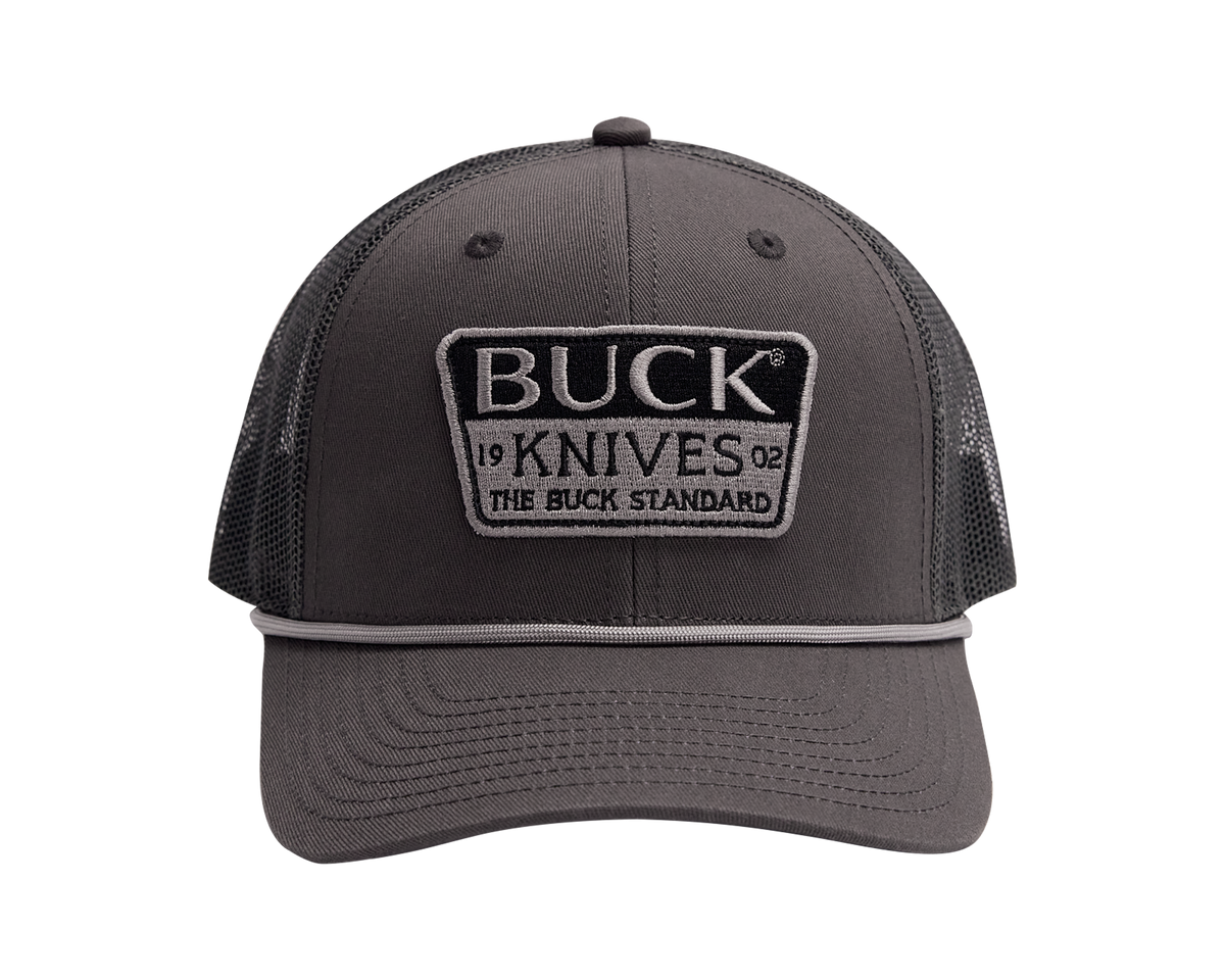 Buck Embroidered Patch Mesh Snapback — Thailandoutdoorshop