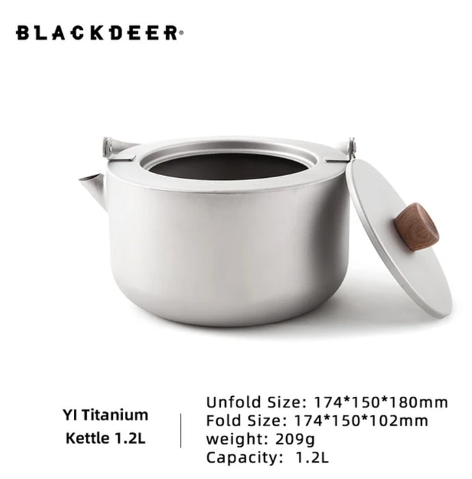 Blackdeer YI Titanium Kettle 1.2L