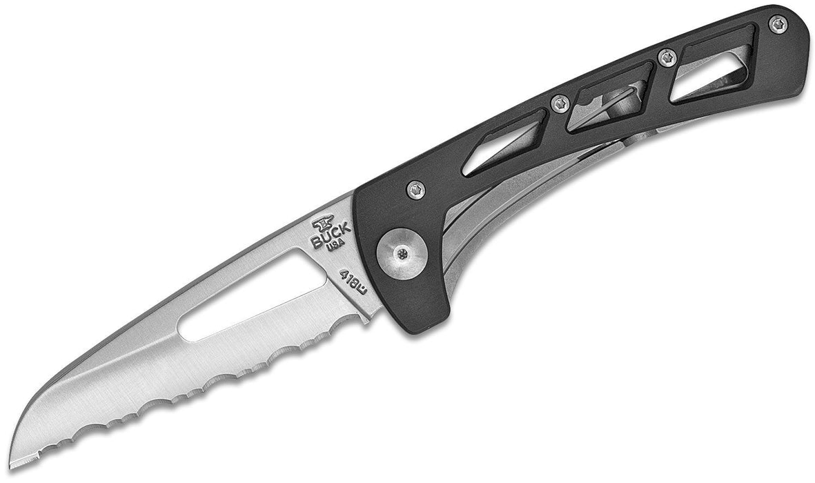 Buck 418 Vertex Serrated