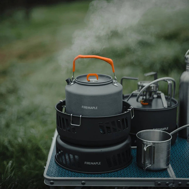 Maple Cooker Fire Maple Cooking Kit With Gas Burner — Thailandoutdoorshop