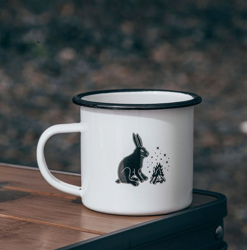 Fire Maple Coral Enamel Mug 350ml