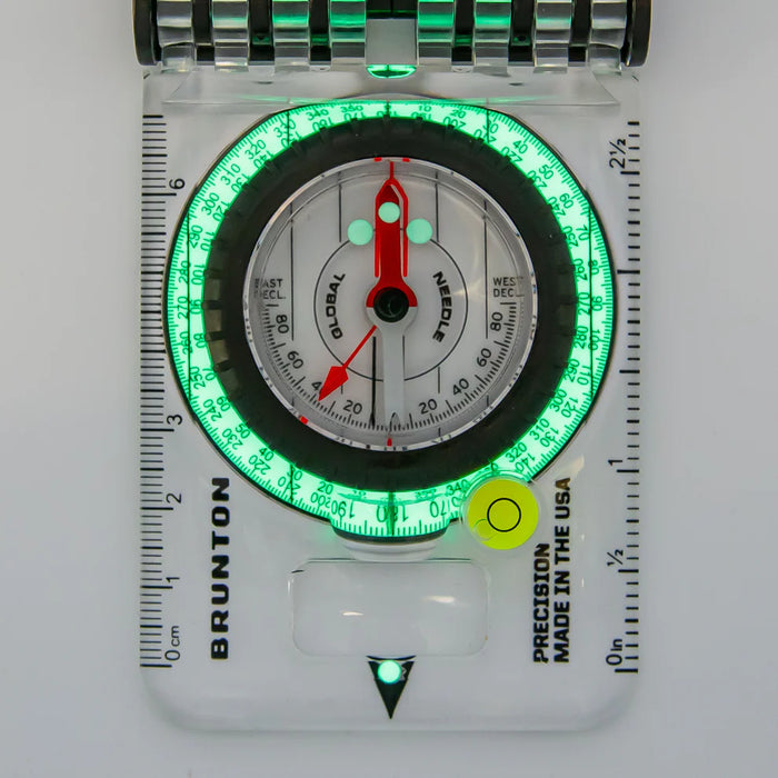 Brunton Truarc 15 Compass Kilometer Glow