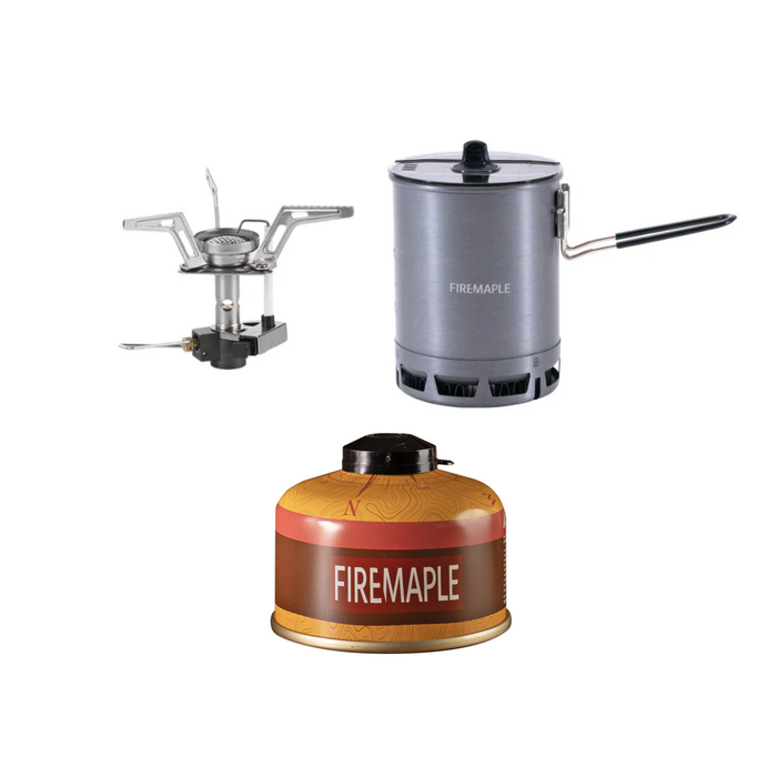 Fire Maple Solo Cook Set + Gas