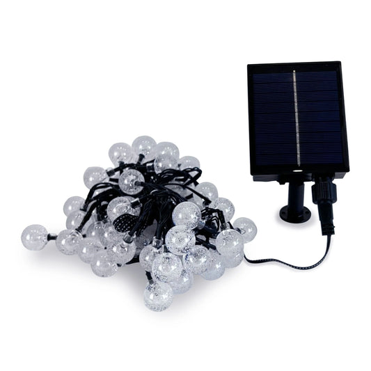WHS Blackdeer 2.3cm Crystal Bubble String Light Solar 7m