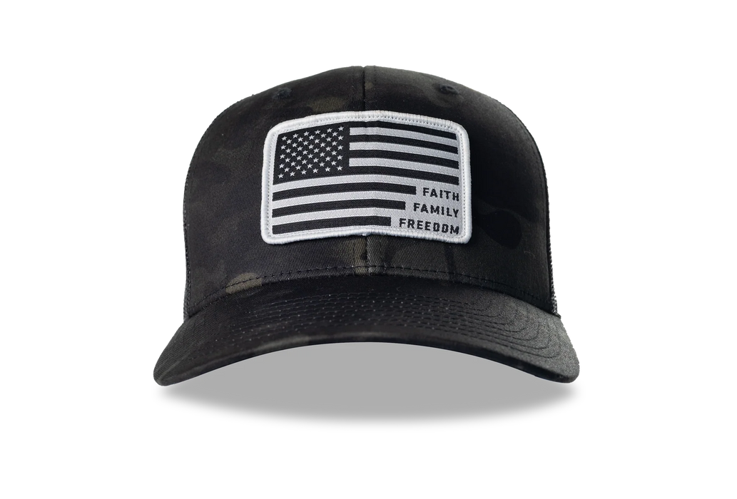 Wiley-X Camo Faith Family Freedom Hat (J941)