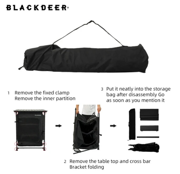 Blackdeer Kitchen Aluminum Alloy Locker