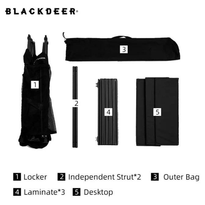 Blackdeer Kitchen Aluminum Alloy Locker
