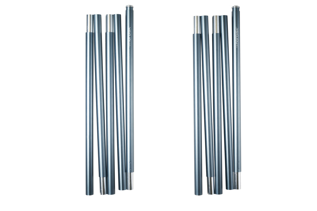 Nordisk Midgard 9.2 Pole Set Aluminium