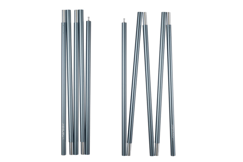 Nordisk Midgard 9.2 Pole Set Aluminium