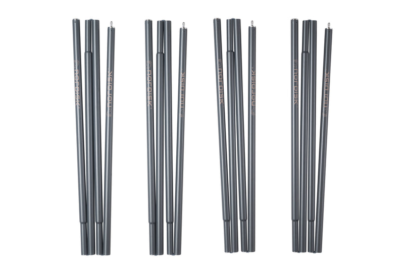 Nordisk Midgard 9.2 Pole Set Aluminium