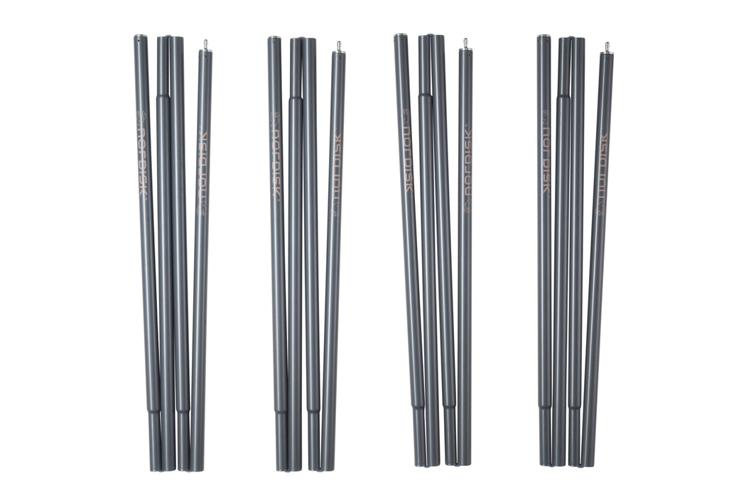 Nordisk Midgard 9.2 Pole Set Aluminium