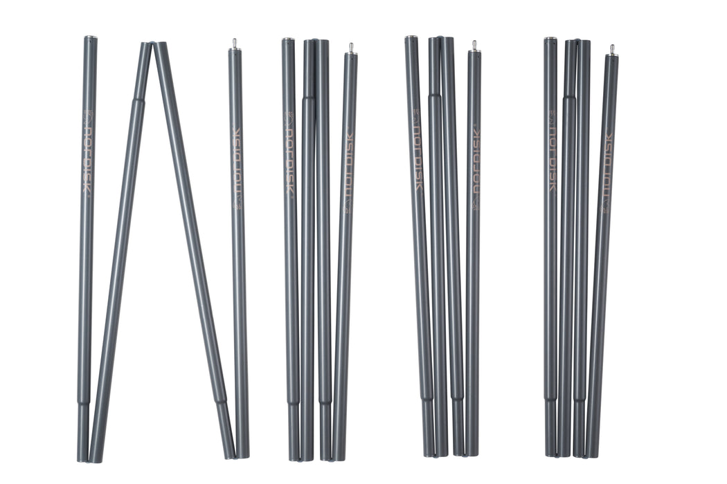 Nordisk Midgard 9.2 Pole Set Aluminium