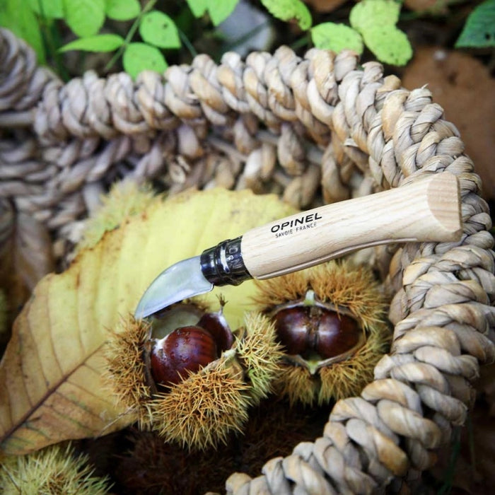 Opinel No.07 Stainless Steel Wood Handle