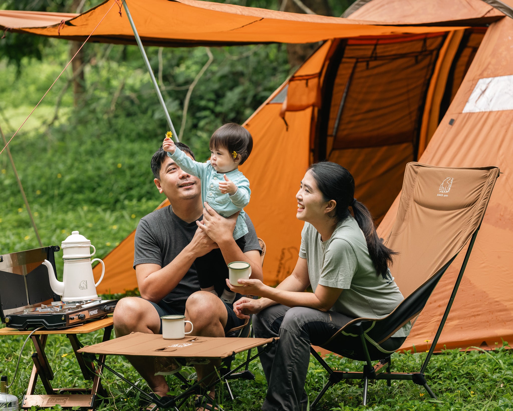WHS Nordisk Reisa 6 PU Tent Cashew Brown — Thailandoutdoorshop