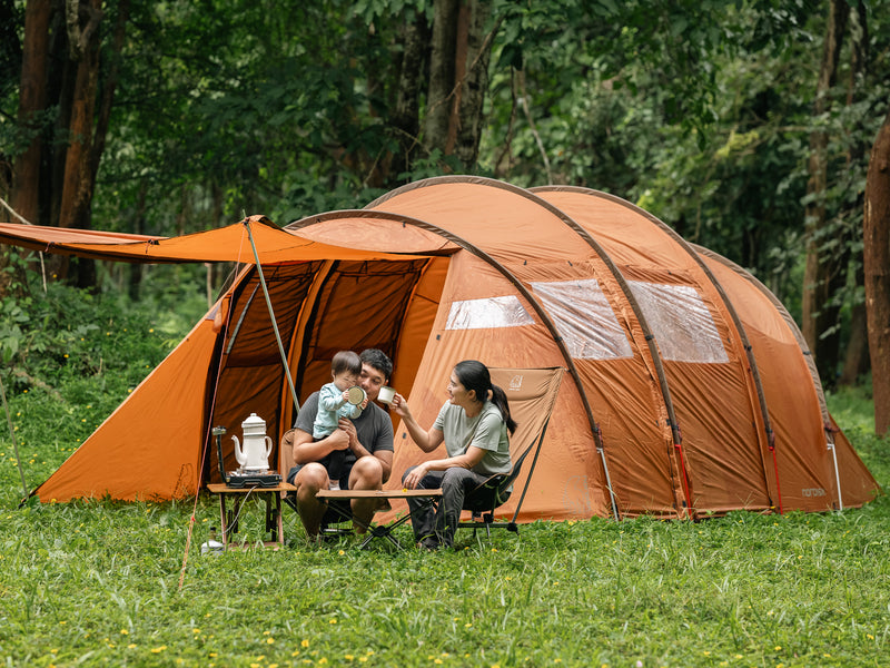 WHS Nordisk Reisa 6 PU Tent Cashew Brown