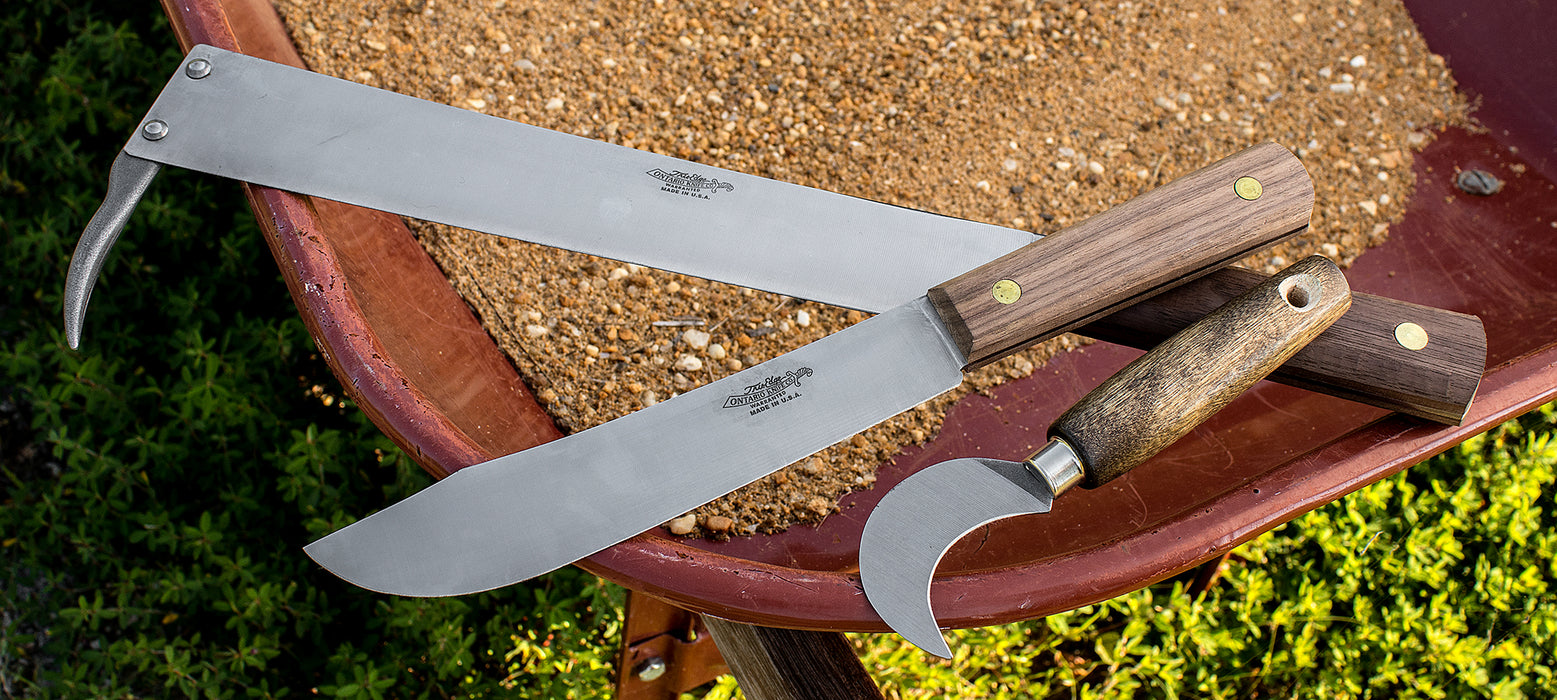 Ontario Old Hickory 2 - 7 Inch Hop Knife