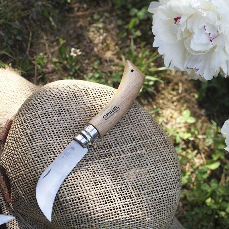 Opinel No.08 Pruning Grafting Beech (113140)
